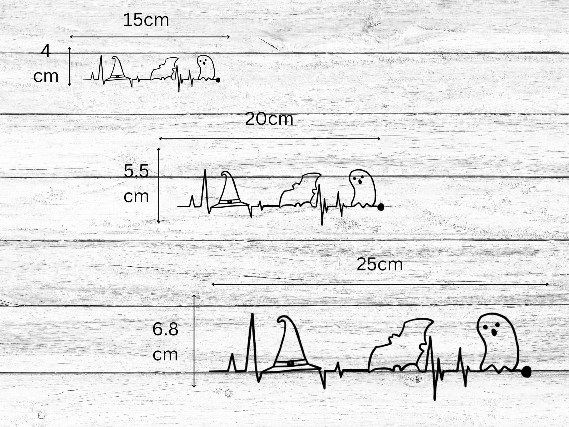 Halloween Pumpkin Stickers | Medical Theme | Ghost | ECG | EKG | Facemask | Decal | Vinyl