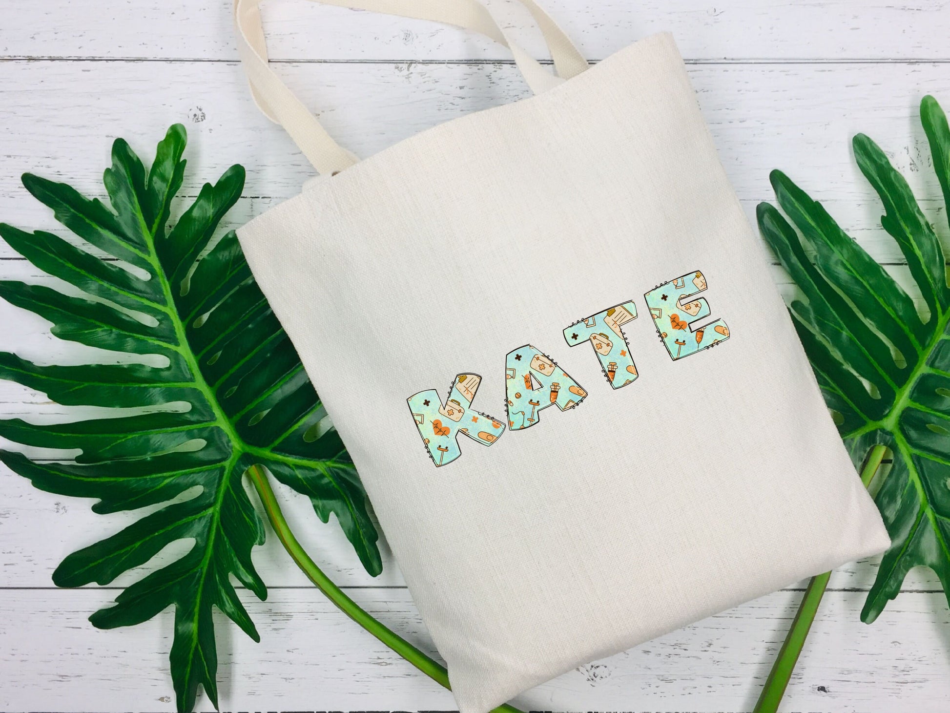 Personalised Name Medical Tote Bag | Gift | Nurse | Doctor | Vet | Student | Graduation