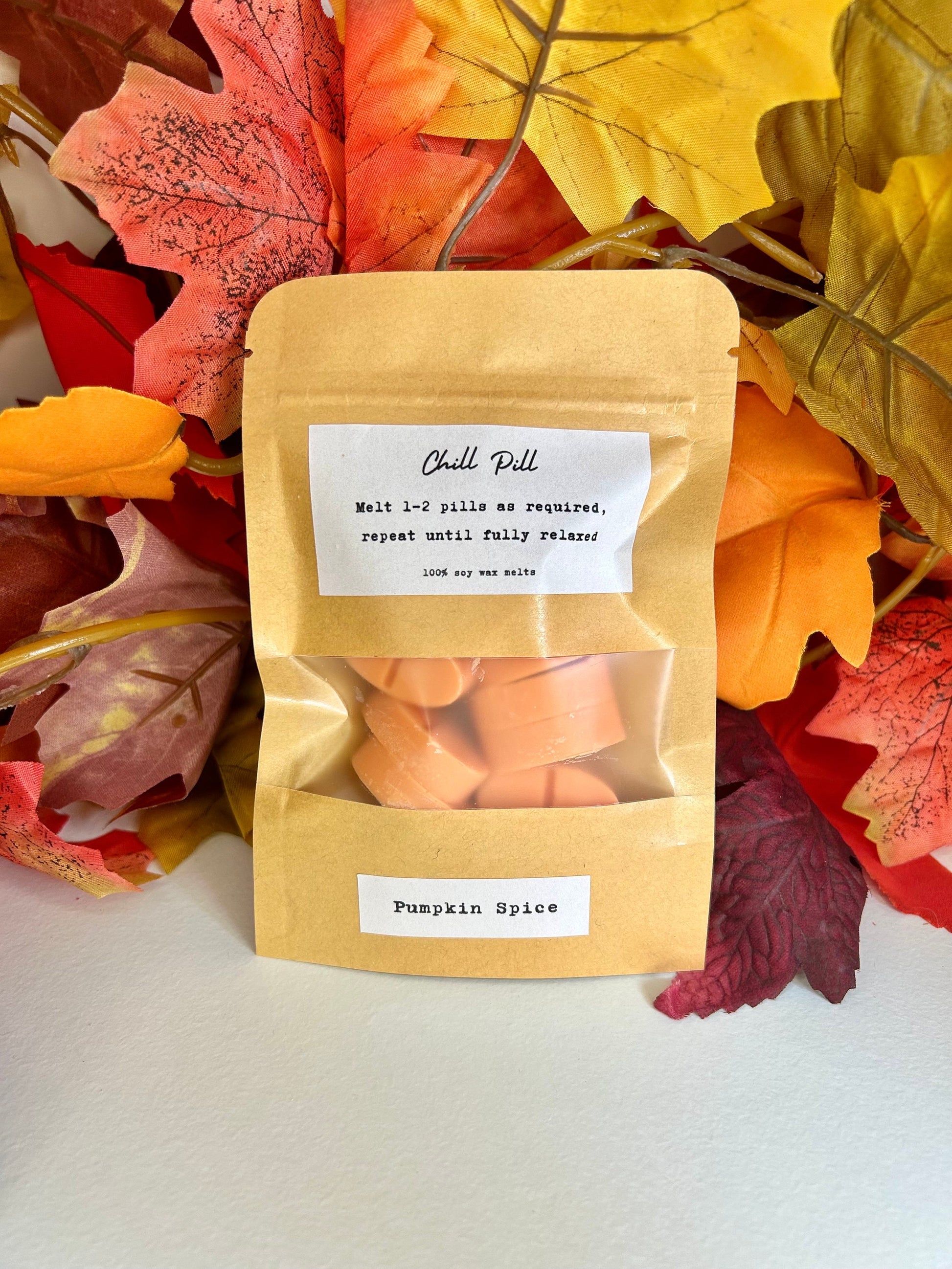 Take A Chill Pill Soy Wax Melts - Autumn Edition