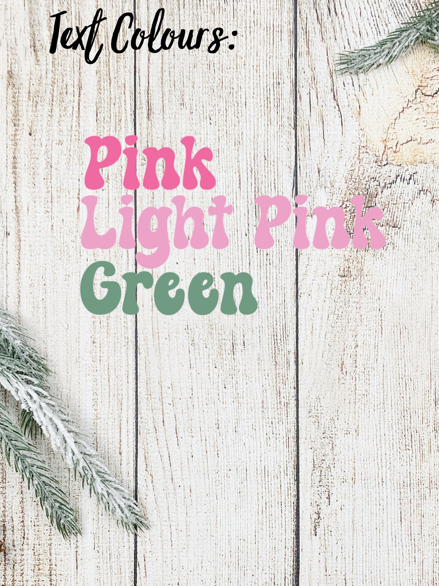 Santa's Favourite Nurse Christmas Ornament | Retro Pink | Wood | Ceramic