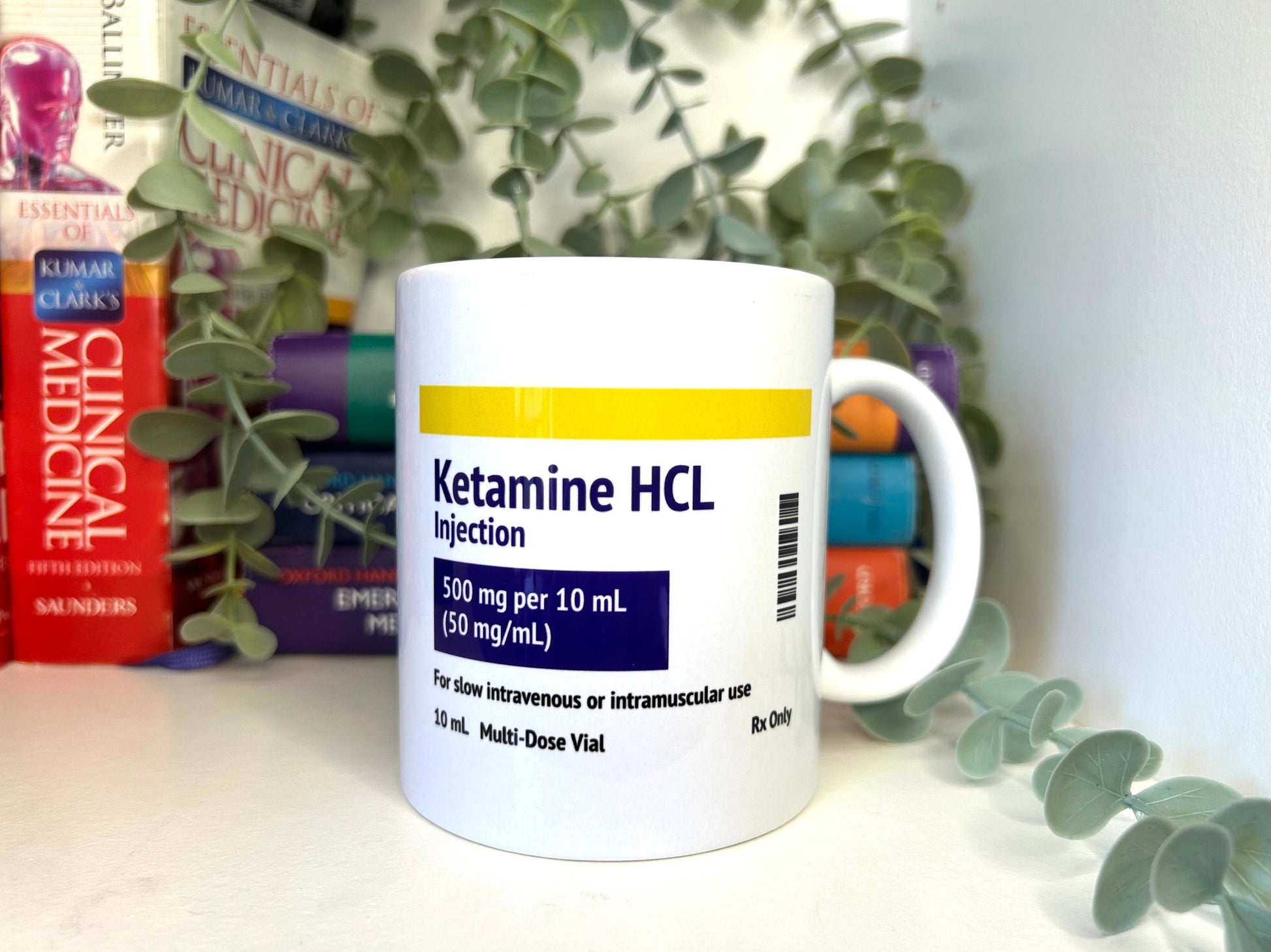 Propofol/Midazolam/Ketamine Label Mug | Medic Gift | Doctor | ODP | Nurse | Vet