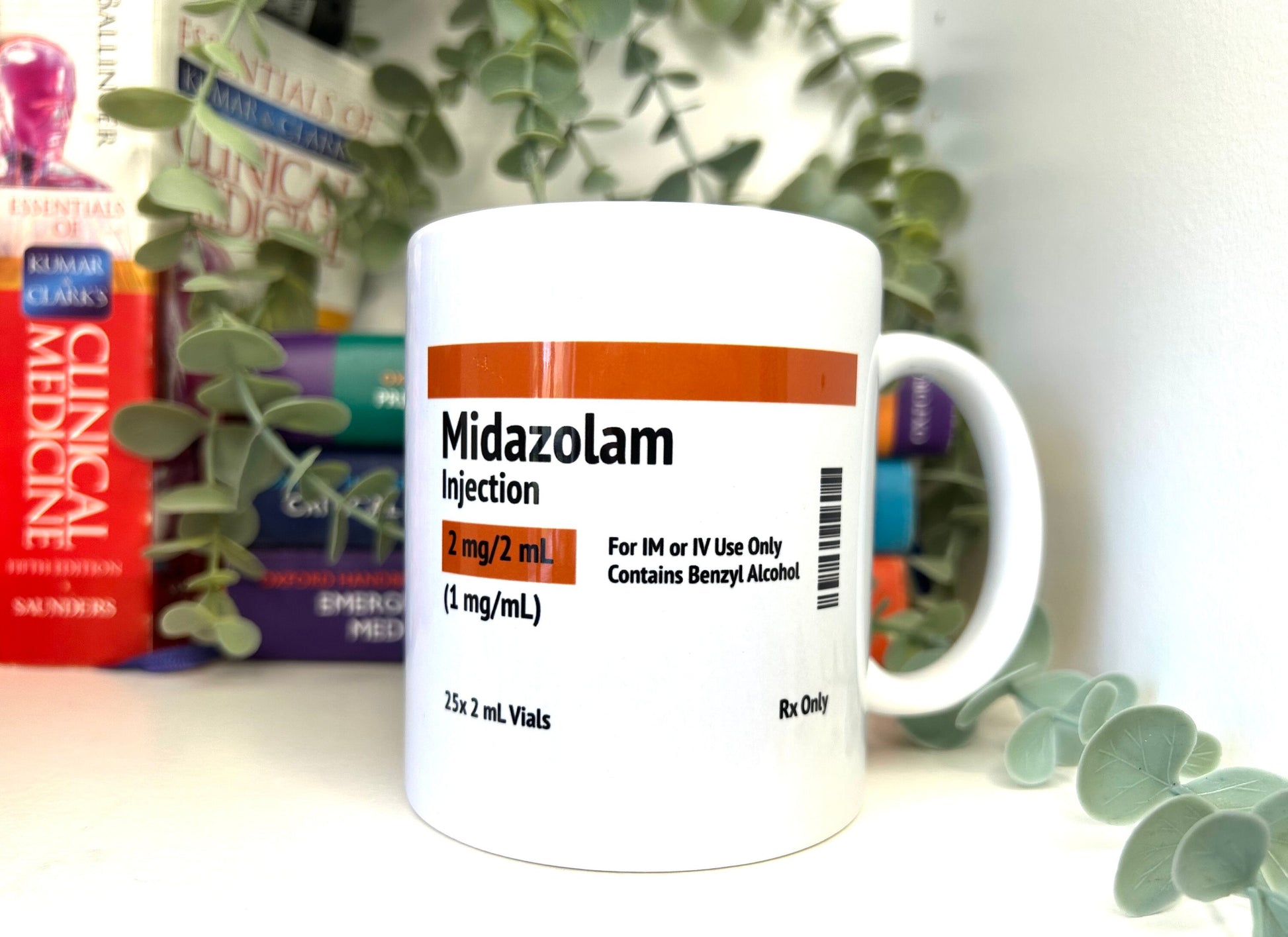 Propofol/Midazolam/Ketamine Label Mug | Medic Gift | Doctor | ODP | Nurse | Vet