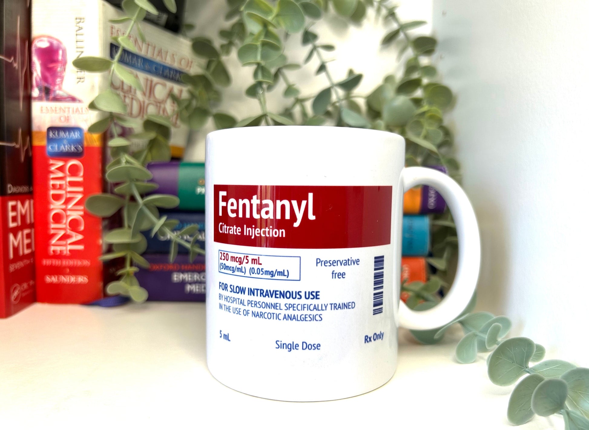 Propofol/Midazolam/Ketamine Label Mug | Medic Gift | Doctor | ODP | Nurse | Vet