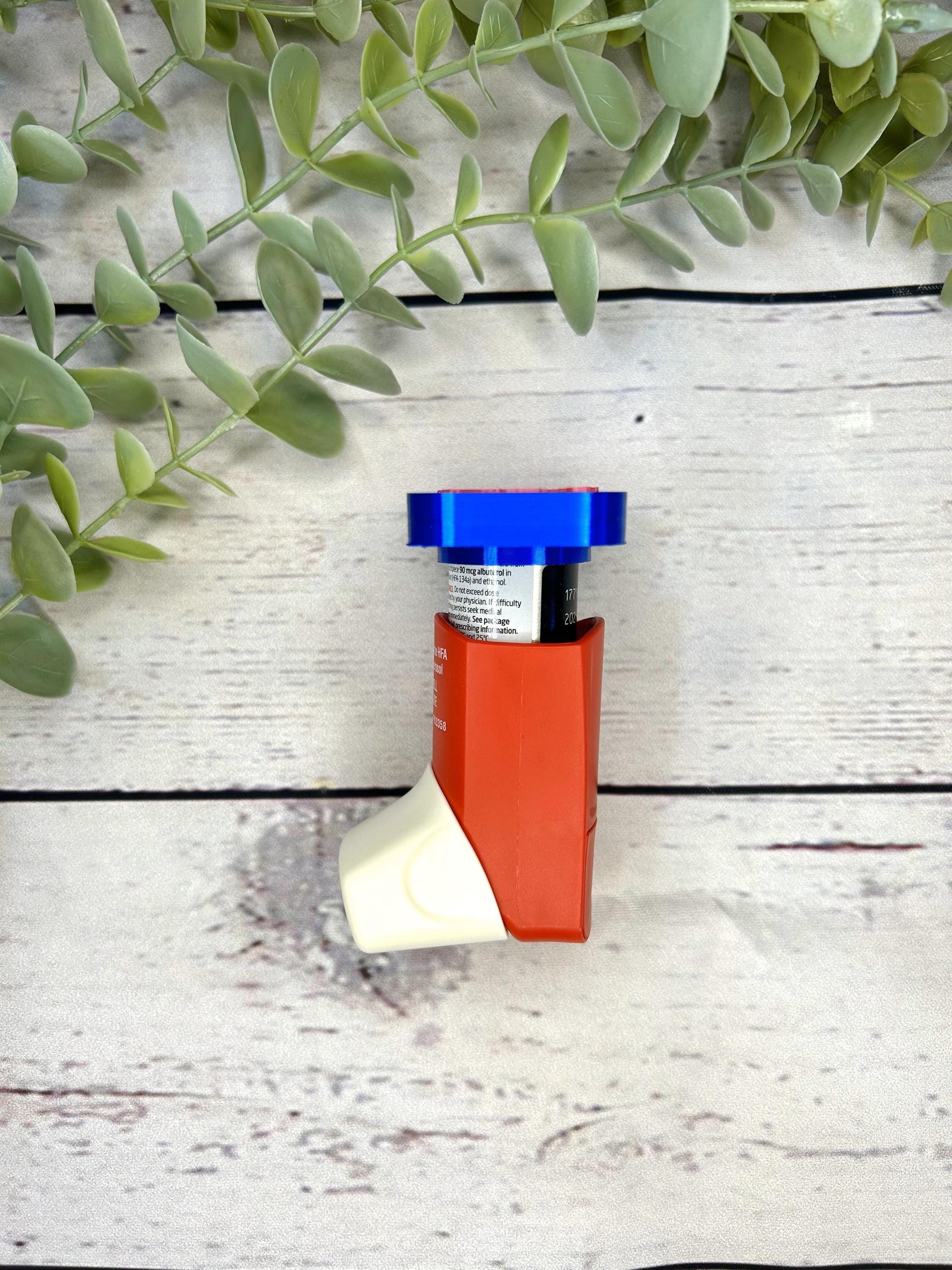 Asthma Inhaler Topper For Short Inhalers-Mini Inhaler Pattern | Salamol | Albuterol | Asthma | COPD