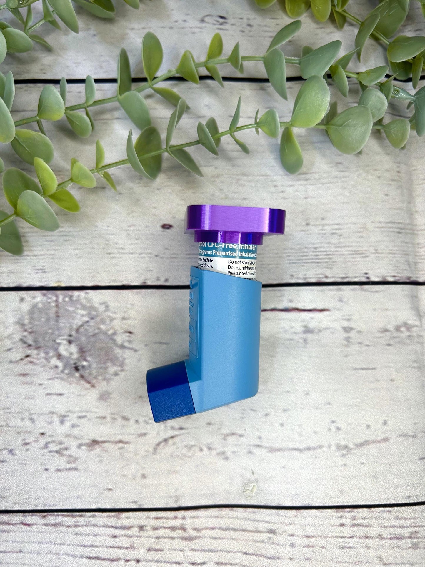 Asthma Inhaler Topper For Short Inhalers-Mini Inhaler Pattern | Salamol | Albuterol | Asthma | COPD