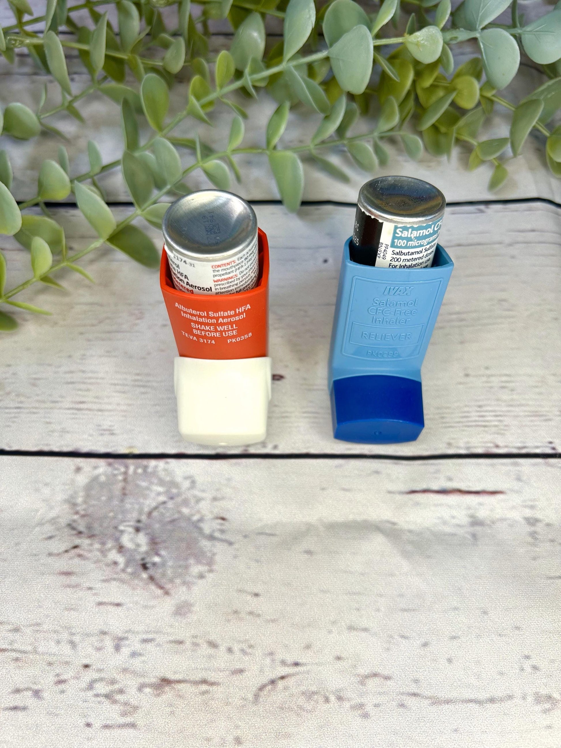 Asthma Inhaler Topper For Short Inhalers-Mini Inhaler Pattern | Salamol | Albuterol | Asthma | COPD