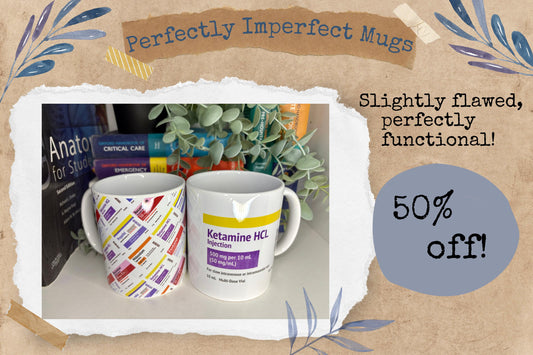 Perfectly Imperfect Medical Mugs | Medic Gift | Doctor | ODP | Nurse | Vet
