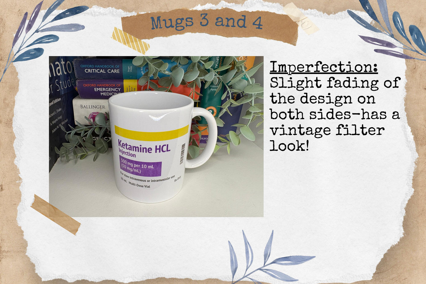 Perfectly Imperfect Medical Mugs | Medic Gift | Doctor | ODP | Nurse | Vet