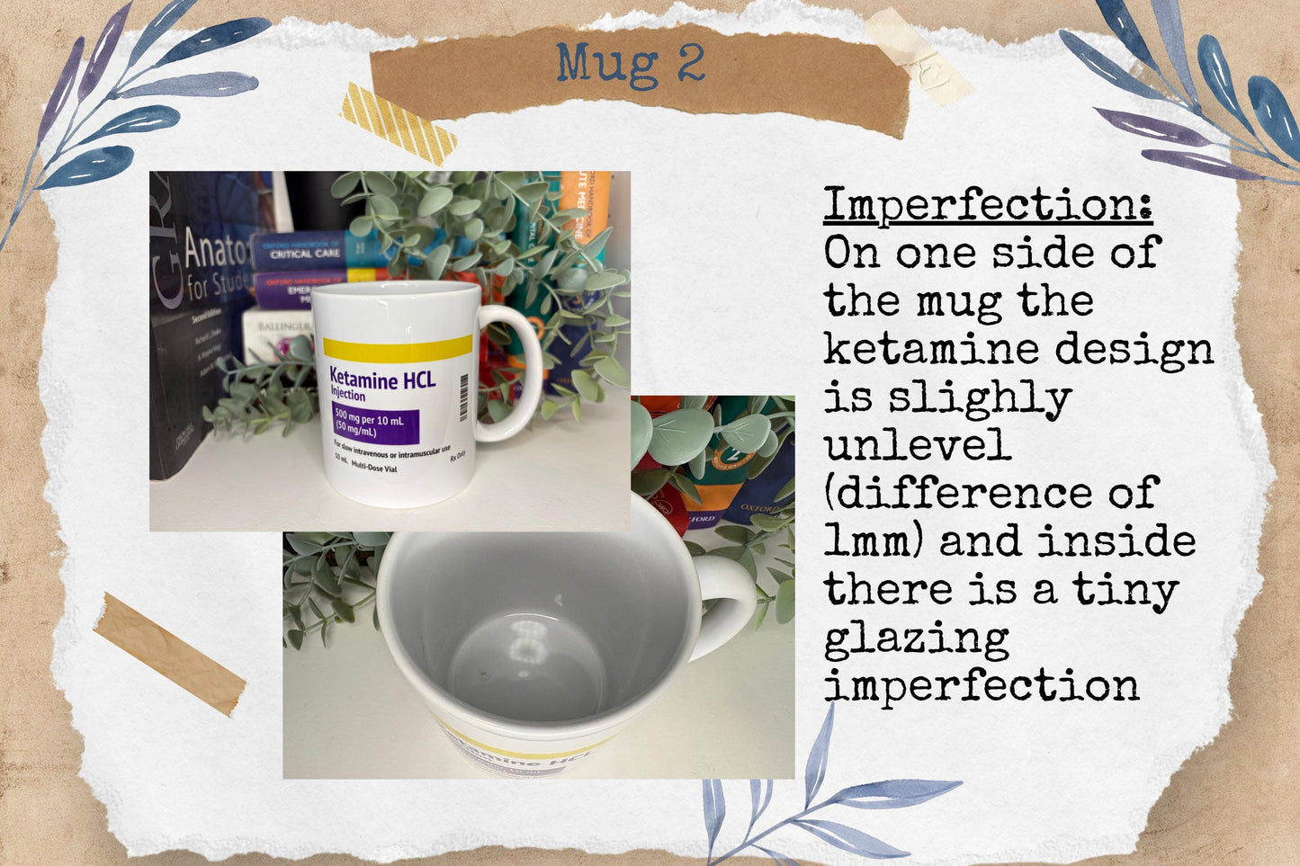 Perfectly Imperfect Medical Mugs | Medic Gift | Doctor | ODP | Nurse | Vet