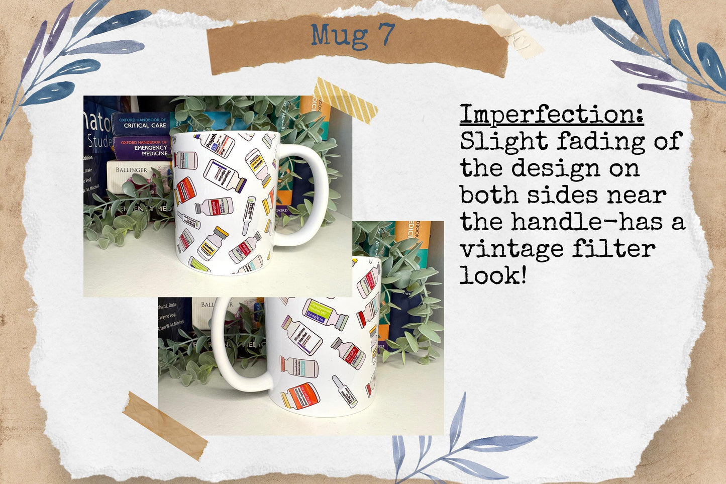Perfectly Imperfect Medical Mugs | Medic Gift | Doctor | ODP | Nurse | Vet
