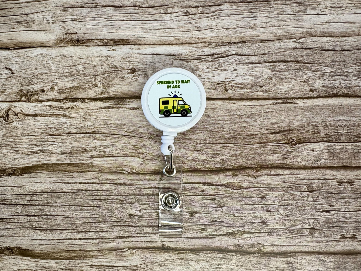 Paramedic ID Badge Reel Clip | Student Paramedic | CCP | PP | Ambulance Technician | Medic Gift