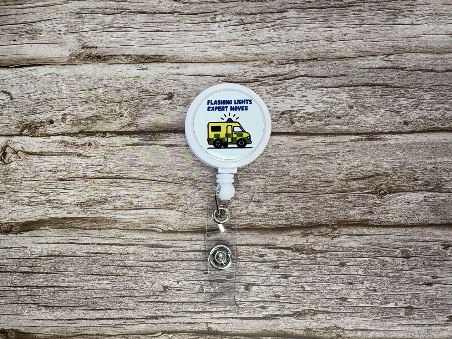 Paramedic ID Badge Reel Clip | Student Paramedic | CCP | PP | Ambulance Technician | Medic Gift