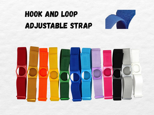 FreeStyle Libre 1/2 Sensor Strap | Hook and Loop Adjustable Armband | Adhesive Free | Gift For Diabetics | Multiple Colours