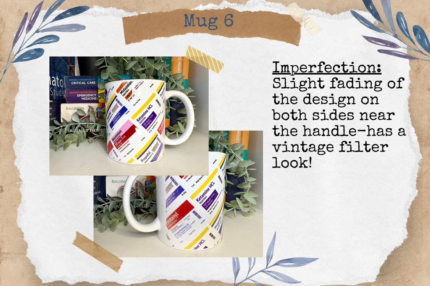 Perfectly Imperfect Medical Mugs | Medic Gift | Doctor | ODP | Nurse | Vet