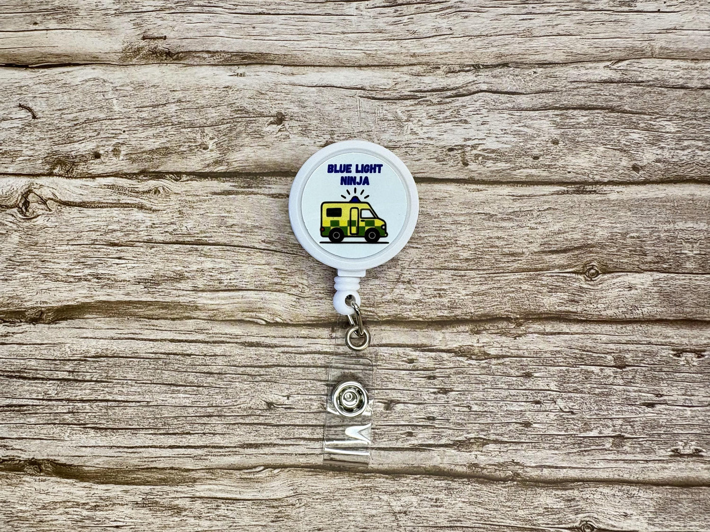 Paramedic ID Badge Reel Clip | Student Paramedic | CCP | PP | Ambulance Technician | Medic Gift