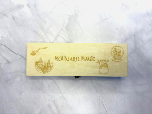 Wood Mounjaro Box | Ozempic | Wegovy | KwikPen Travel Case | Storage Case | Storage Box | Wizard School Design