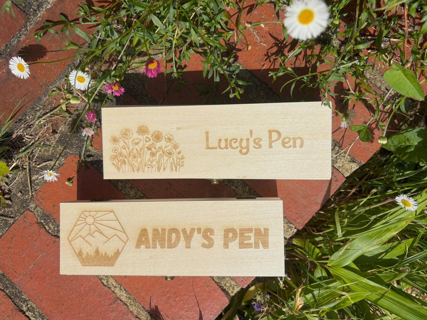 Personalised Wood Mounjaro Box | Ozempic | Wegovy | Insulin Pen Box | KwikPen Travel Case | Storage Case | Storage Box