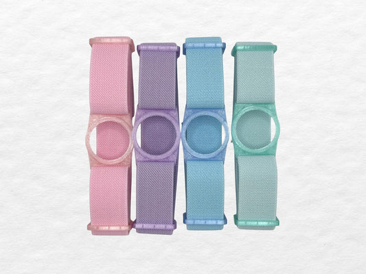 FreeStyle Libre 1/2 Sensor Strap | Adjustable Armband | Adhesive Free | Gift For Diabetics | Translucent Colours