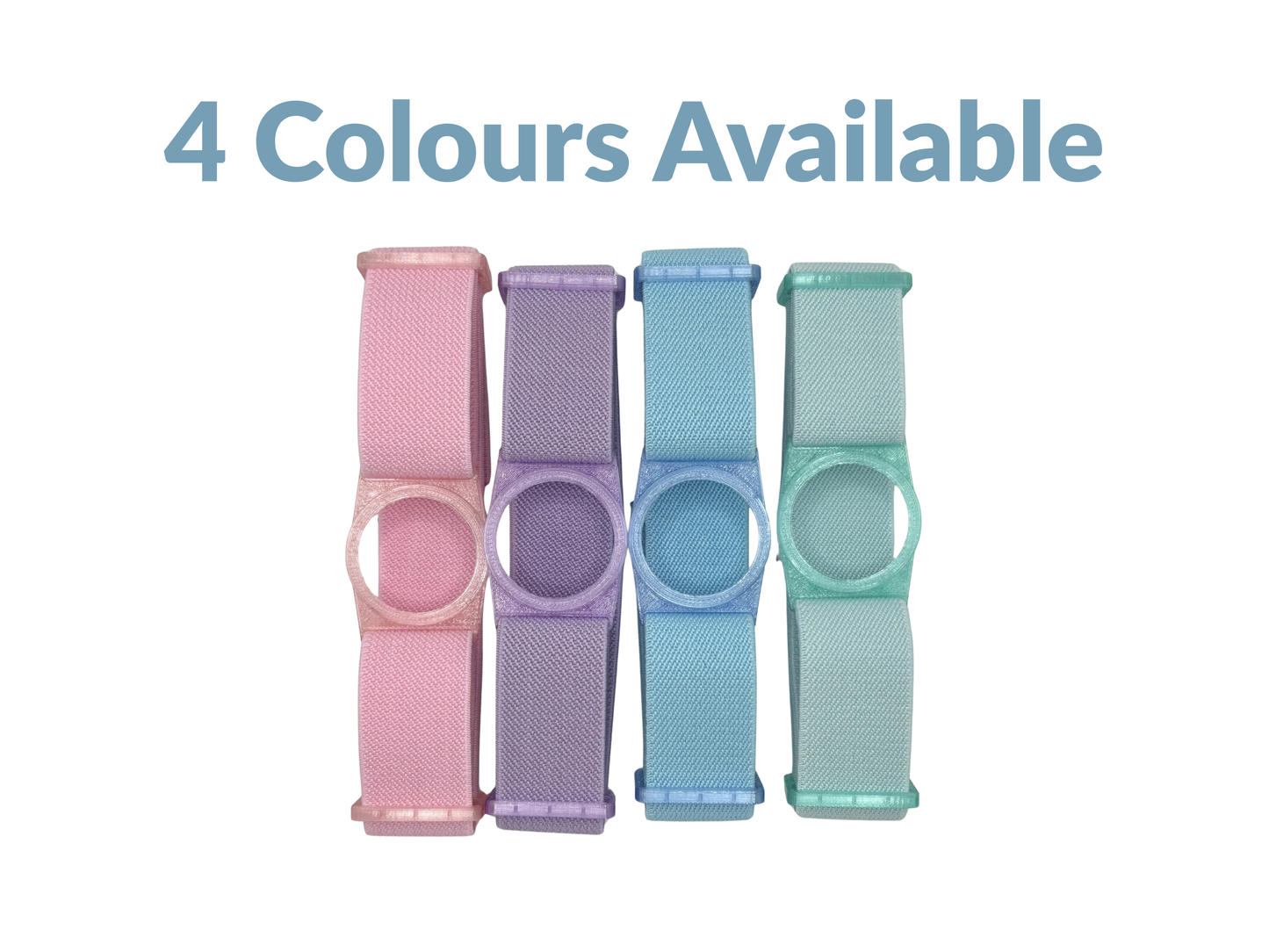 Sensor Strap Compatible With FreeStyle Libre 1/2 | Adjustable Armband | Adhesive Free | Gift For Diabetics | Translucent Colours