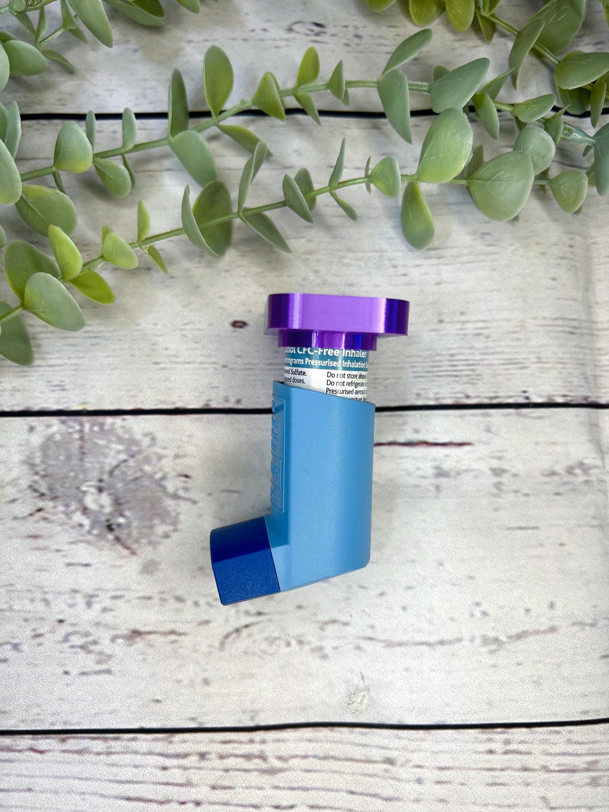 Asthma Inhaler Topper For Short Inhalers-Mini Inhaler Pattern | Salamol | Albuterol | Asthma | COPD
