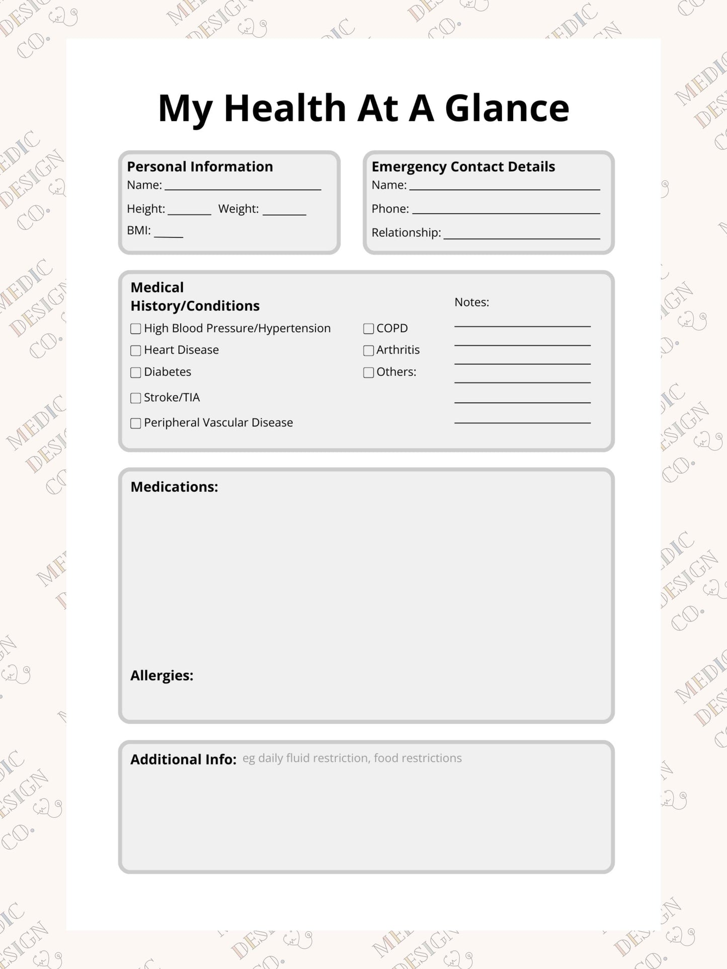 Blood Sugar Log Book: Daily Blood Sugar Notebook for Diabetics | 5 Meal Times Breakfast Lunch Dinner Bed Snacks | Track Glucose Levels