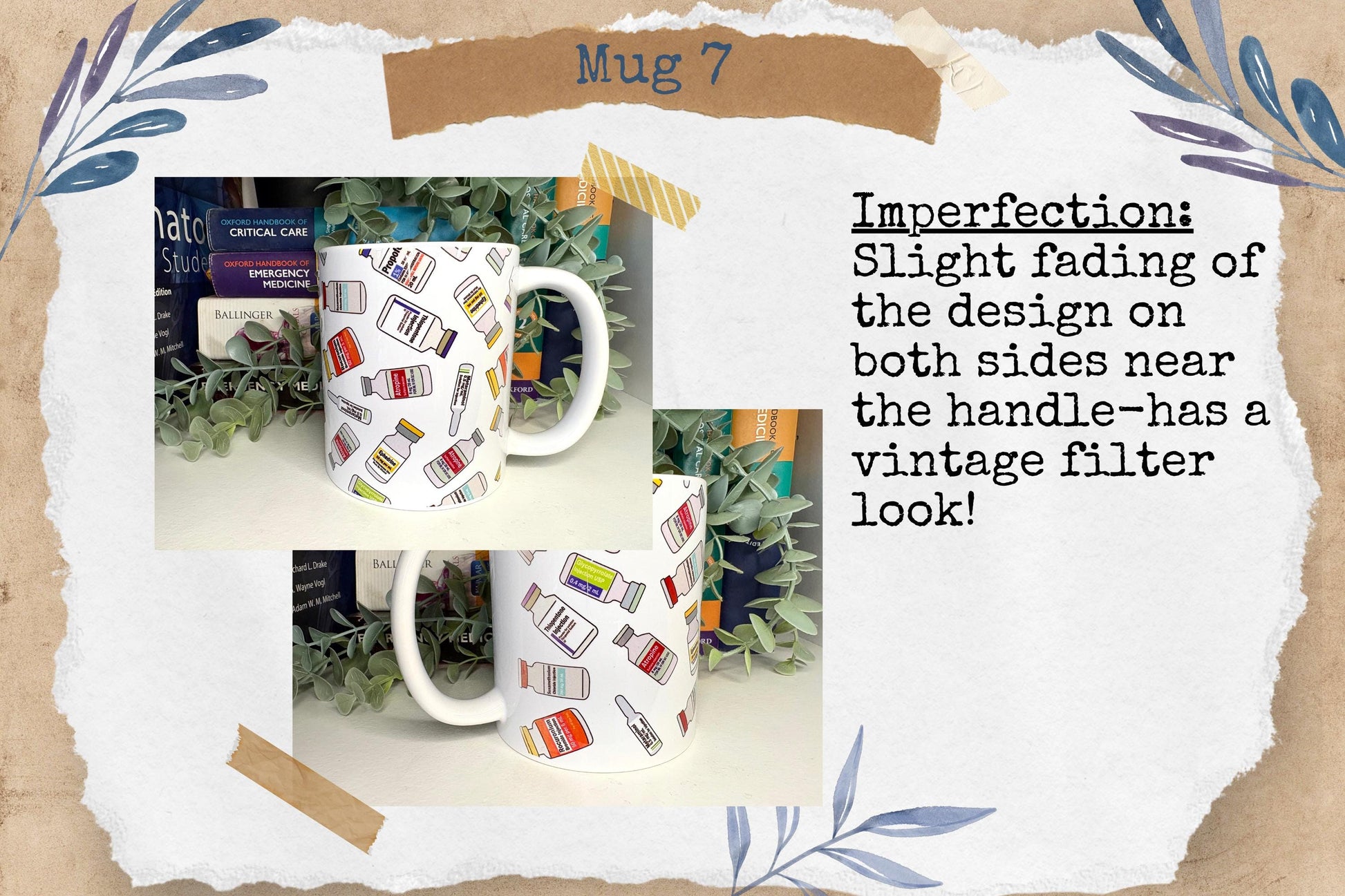 Perfectly Imperfect Medical Mugs | Medic Gift | Doctor | ODP | Nurse | Vet