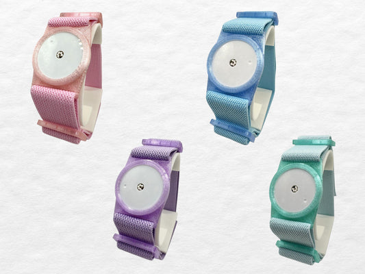 FreeStyle Libre 1/2 Sensor Strap | Adjustable Armband | Adhesive Free | Gift For Diabetics | Translucent Colours