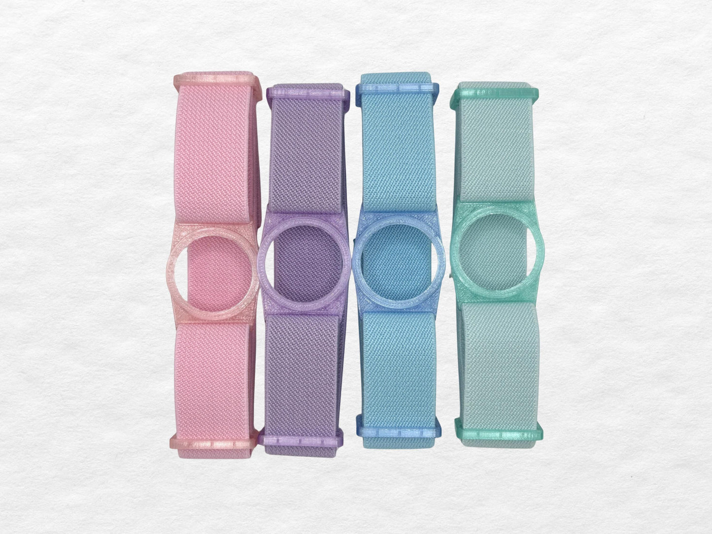 FreeStyle Libre 1/2 Sensor Strap | Adjustable Armband | Adhesive Free | Gift For Diabetics | Translucent Colours