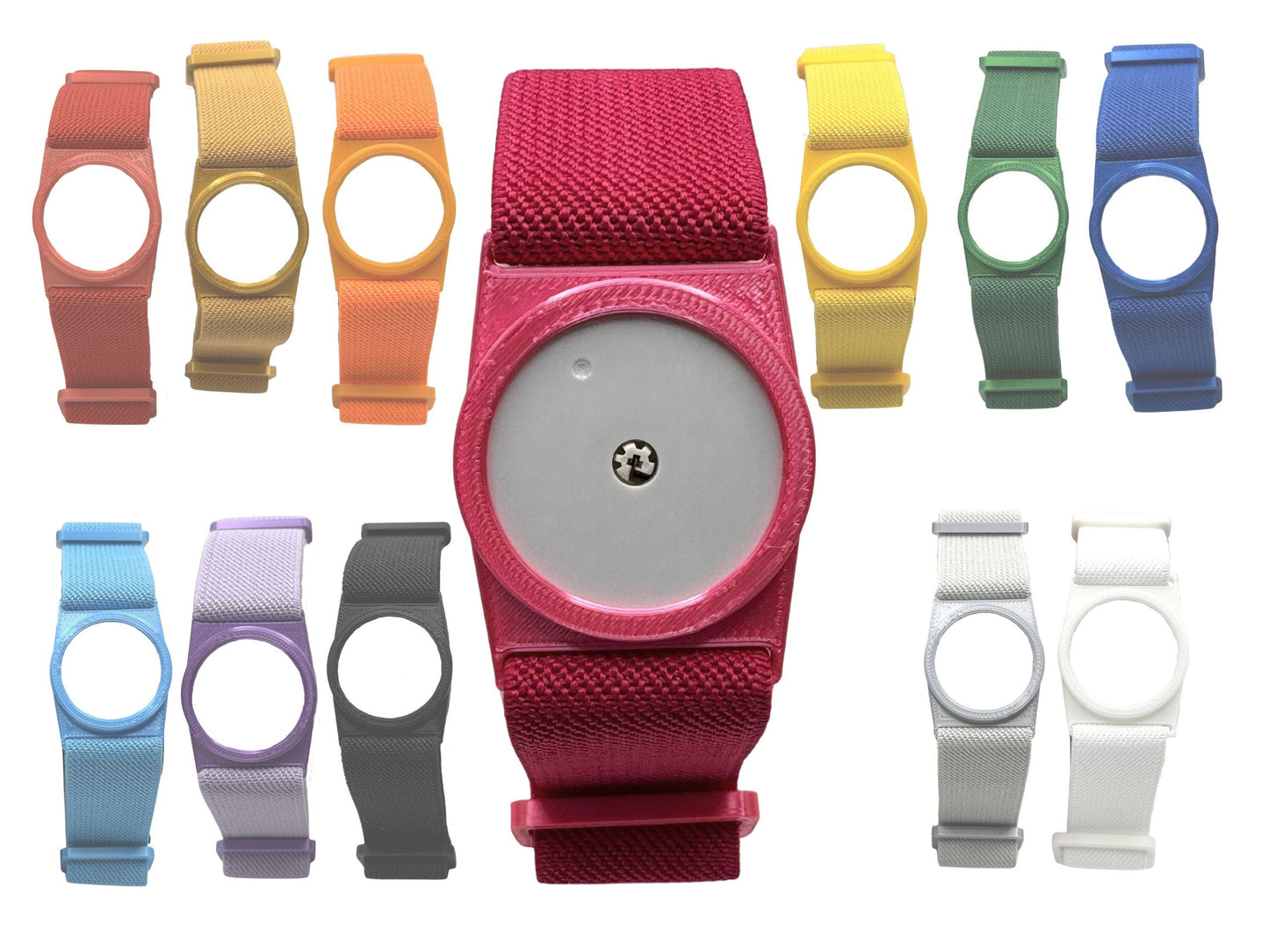 FreeStyle Libre 1/2 Sensor Strap | Adjustable Armband | Adhesive Free | Gift For Diabetics | Multiple Colours