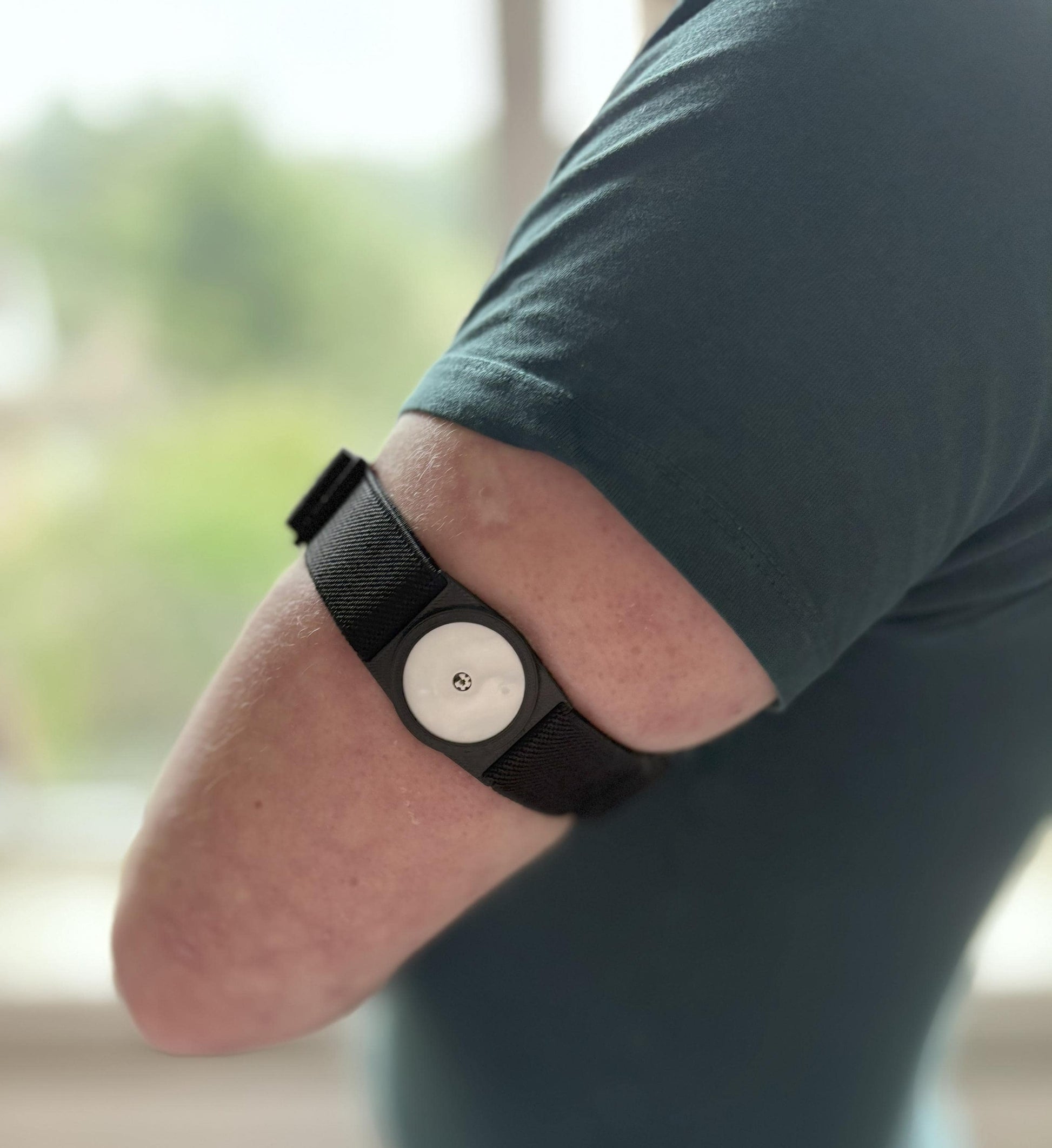 FreeStyle Libre 1/2 Sensor Strap | Adjustable Armband | Adhesive Free | Gift For Diabetics | Translucent Colours