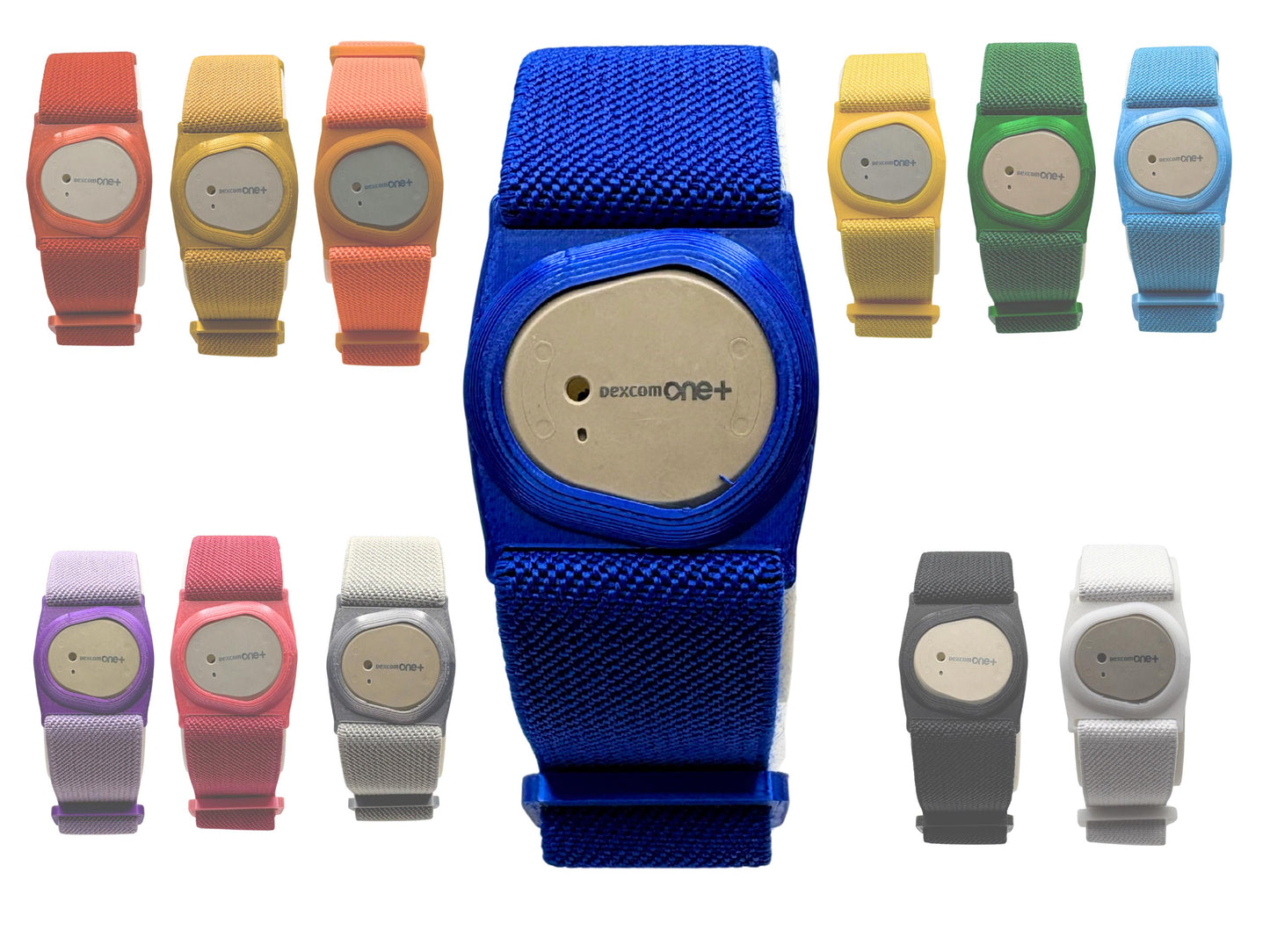 Dexcom One+/One Plus/G7 Sensor Strap | Adjustable Armband | Adhesive Free | Gift For Diabetics | Multiple Colours