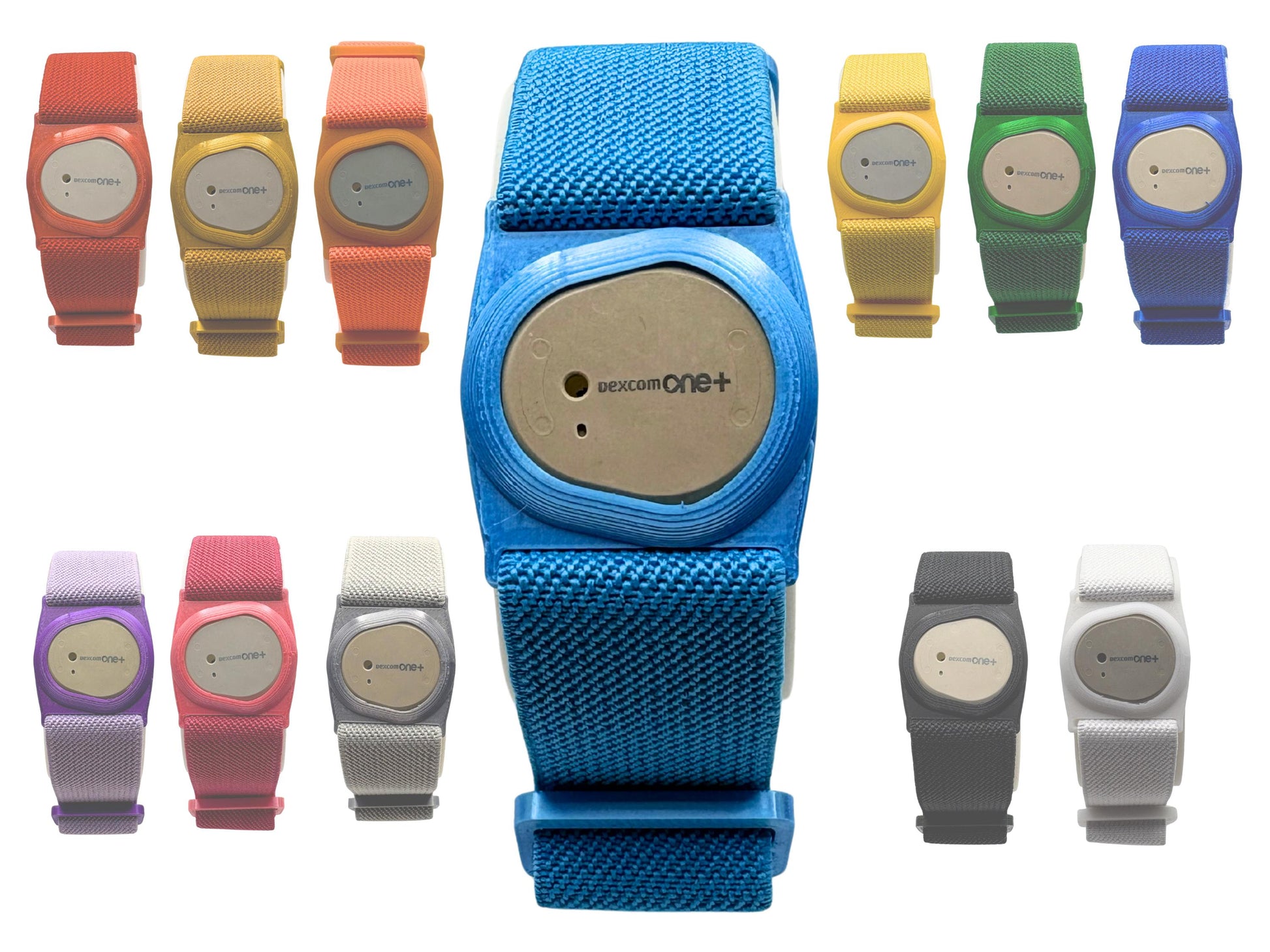 Dexcom One+/One Plus/G7 Sensor Strap | Adjustable Armband | Adhesive Free | Gift For Diabetics | Multiple Colours