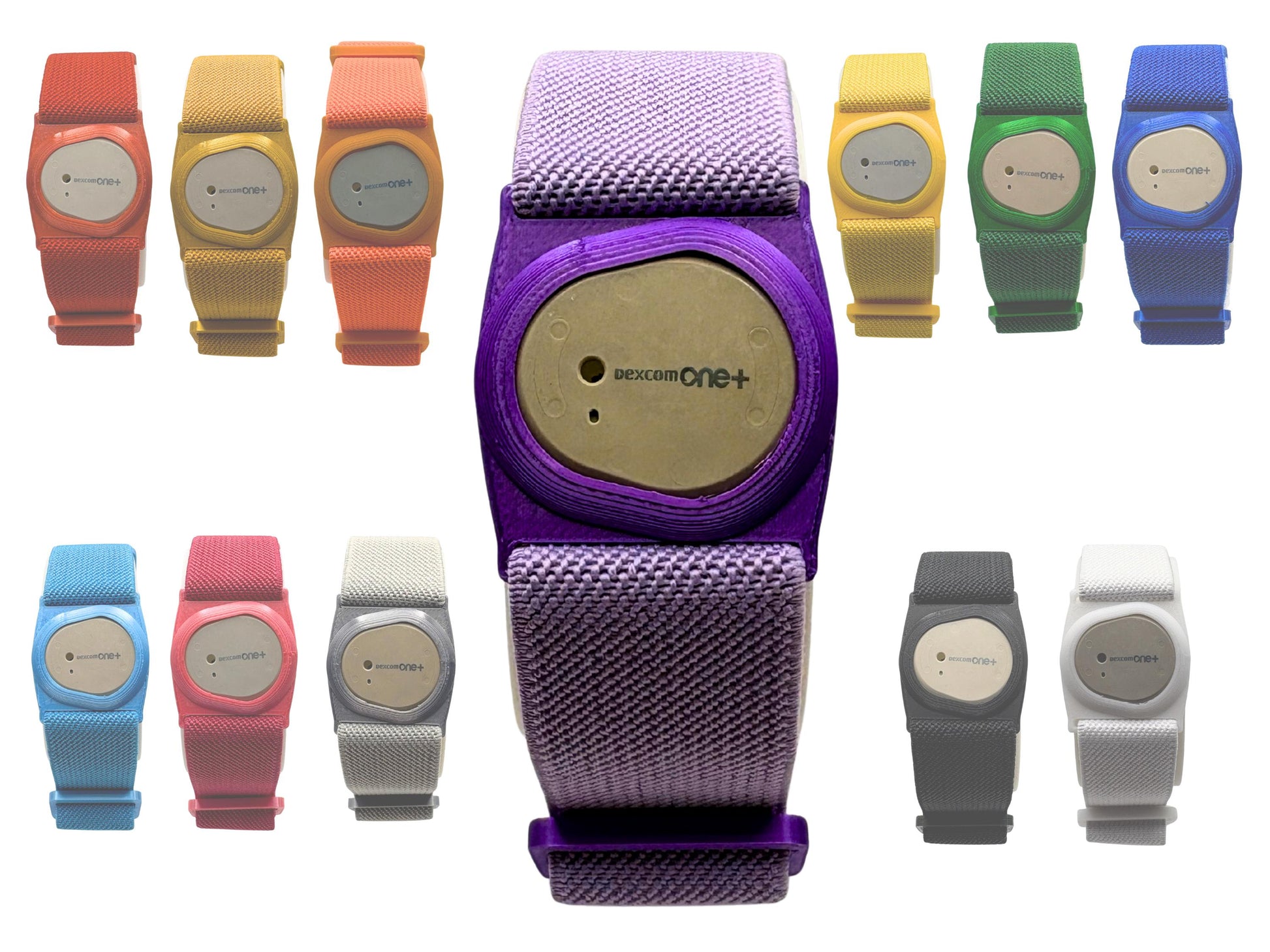 Dexcom One+/One Plus/G7 Sensor Strap | Adjustable Armband | Adhesive Free | Gift For Diabetics | Multiple Colours