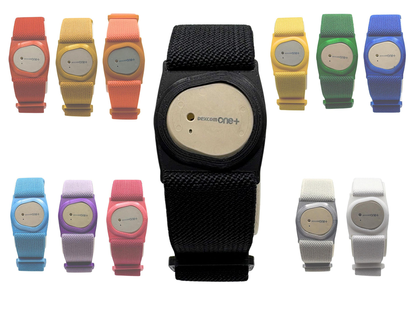 Dexcom One+/One Plus/G7 Sensor Strap | Adjustable Armband | Adhesive Free | Gift For Diabetics | Multiple Colours