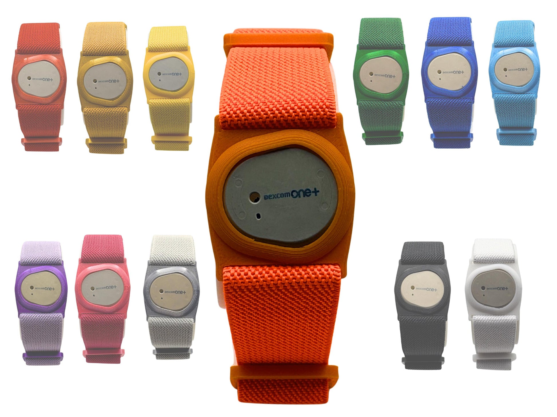 Dexcom One+/One Plus/G7 Sensor Strap | Adjustable Armband | Adhesive Free | Gift For Diabetics | Multiple Colours