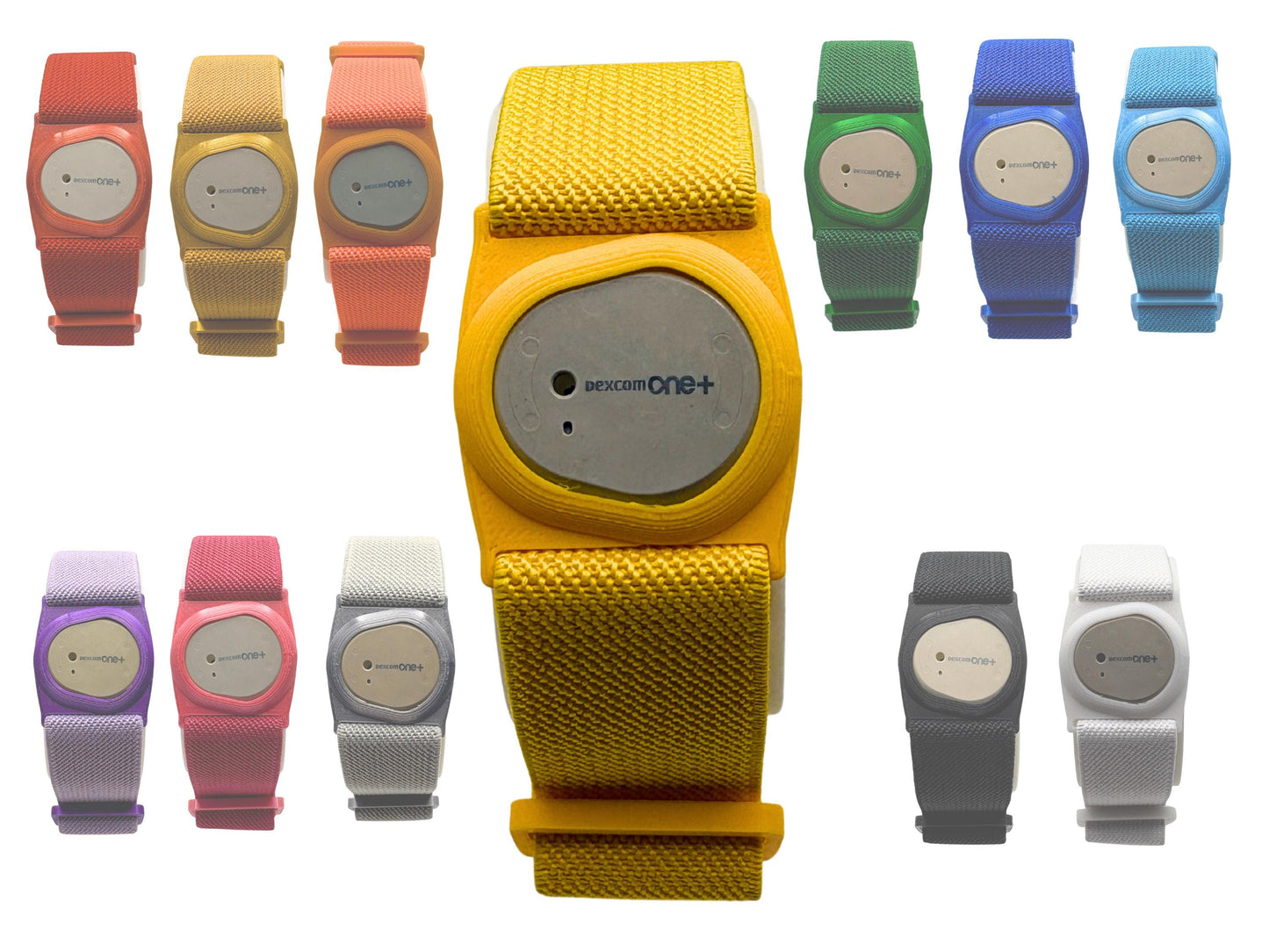 Dexcom One+/One Plus/G7 Sensor Strap | Adjustable Armband | Adhesive Free | Gift For Diabetics | Multiple Colours