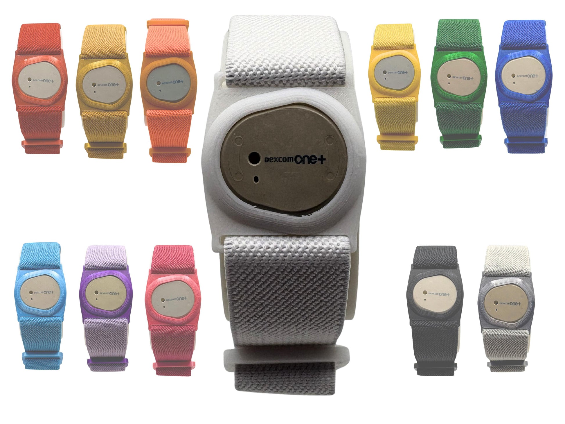 Dexcom One+/One Plus/G7 Sensor Strap | Adjustable Armband | Adhesive Free | Gift For Diabetics | Multiple Colours