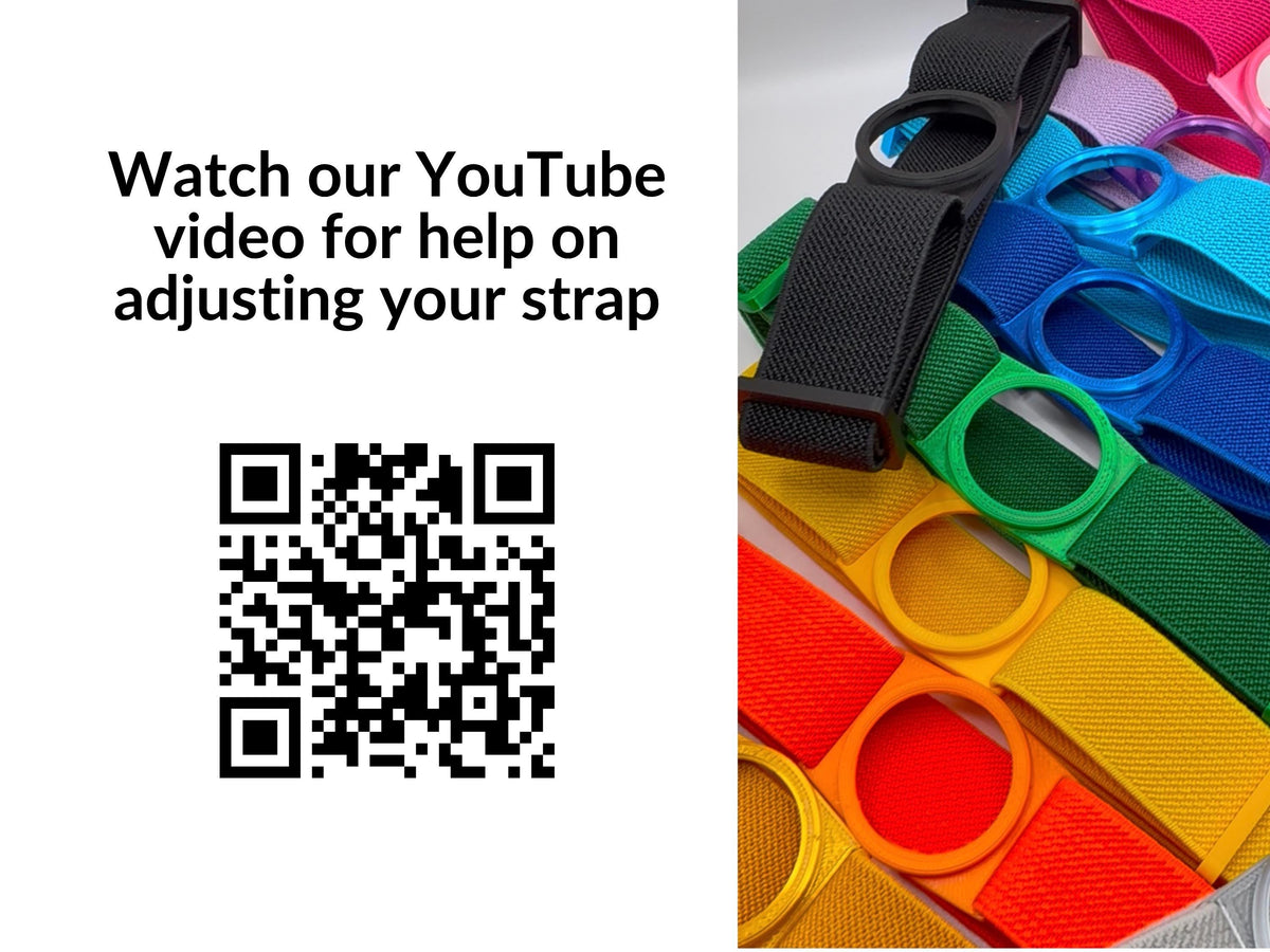 Halloween Sensor Strap Compatible With FreeStyle Libre 1/2/3 and Dexcom One+/G7 | Adjustable Armband | Adhesive Free | Multiple Colours