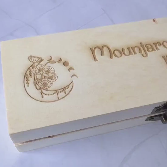 Wood Mounjaro Box | Ozempic | Wegovy | KwikPen Travel Case | Storage Case | Storage Box | Celestial Design