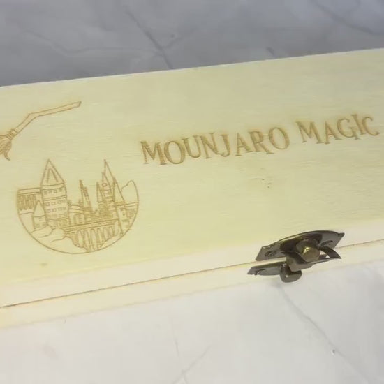 Wood Mounjaro Box | Ozempic | Wegovy | KwikPen Travel Case | Storage Case | Storage Box | Wizard School Design